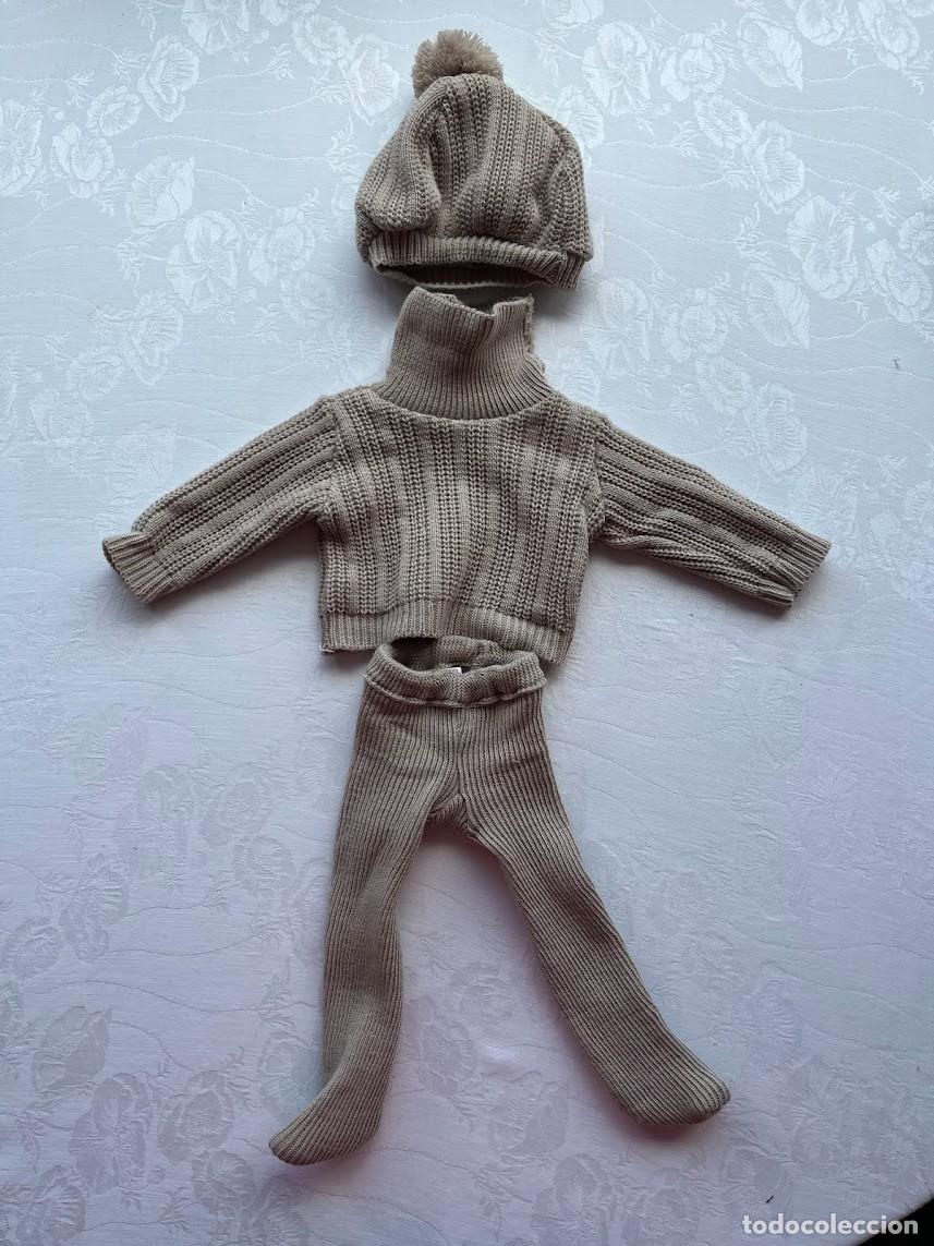 Mu&ntilde;eca Mariquita P&eacute;rez y juanin: Traje de punto Mariquita P&eacute;rez / Reedici&oacute;n a&ntilde;o 2000 / CAJA NO CORRESPONDE /