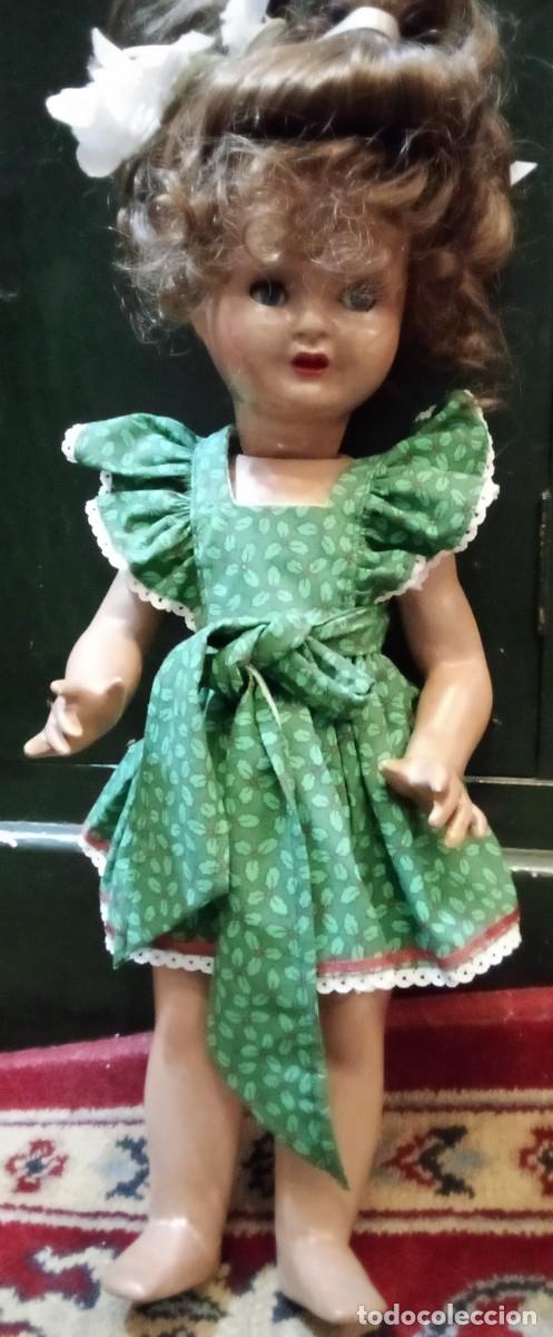 Mu&ntilde;eca Mariquita P&eacute;rez y juanin: mariquita perez a&ntilde;os 40 y 50