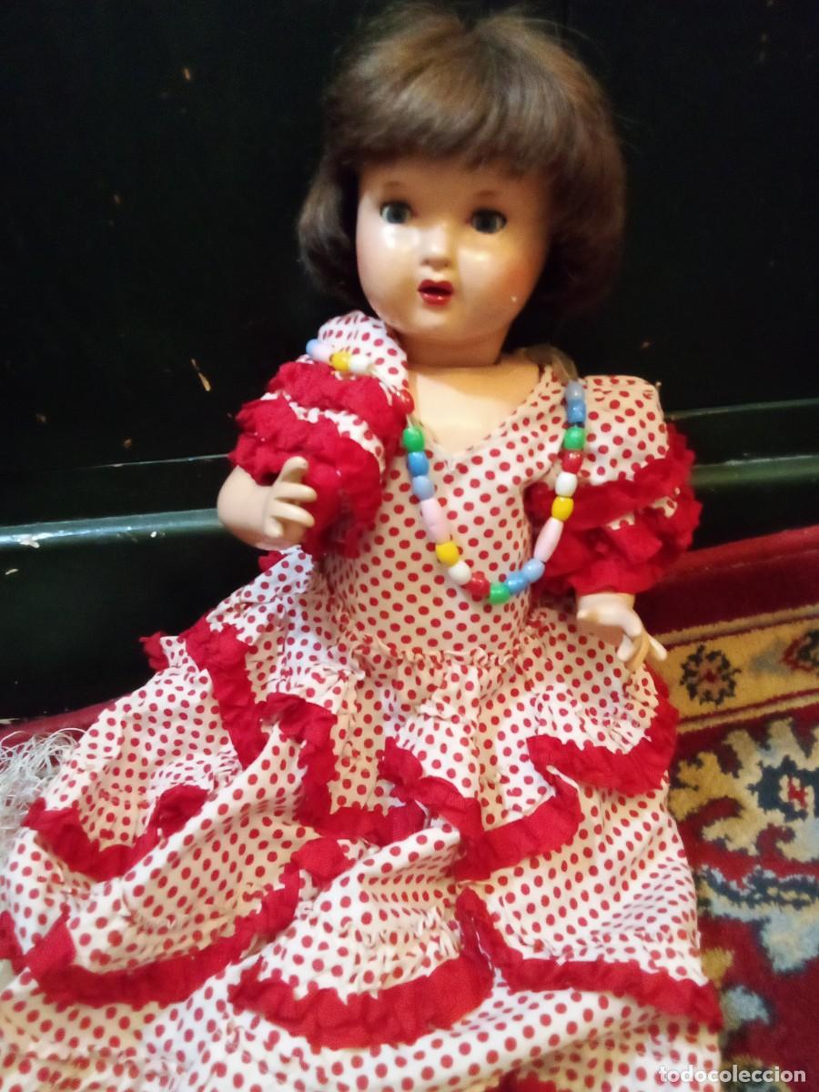 Mu&ntilde;eca Mariquita P&eacute;rez y juanin: mariquita perez a&ntilde;os 40 y 50