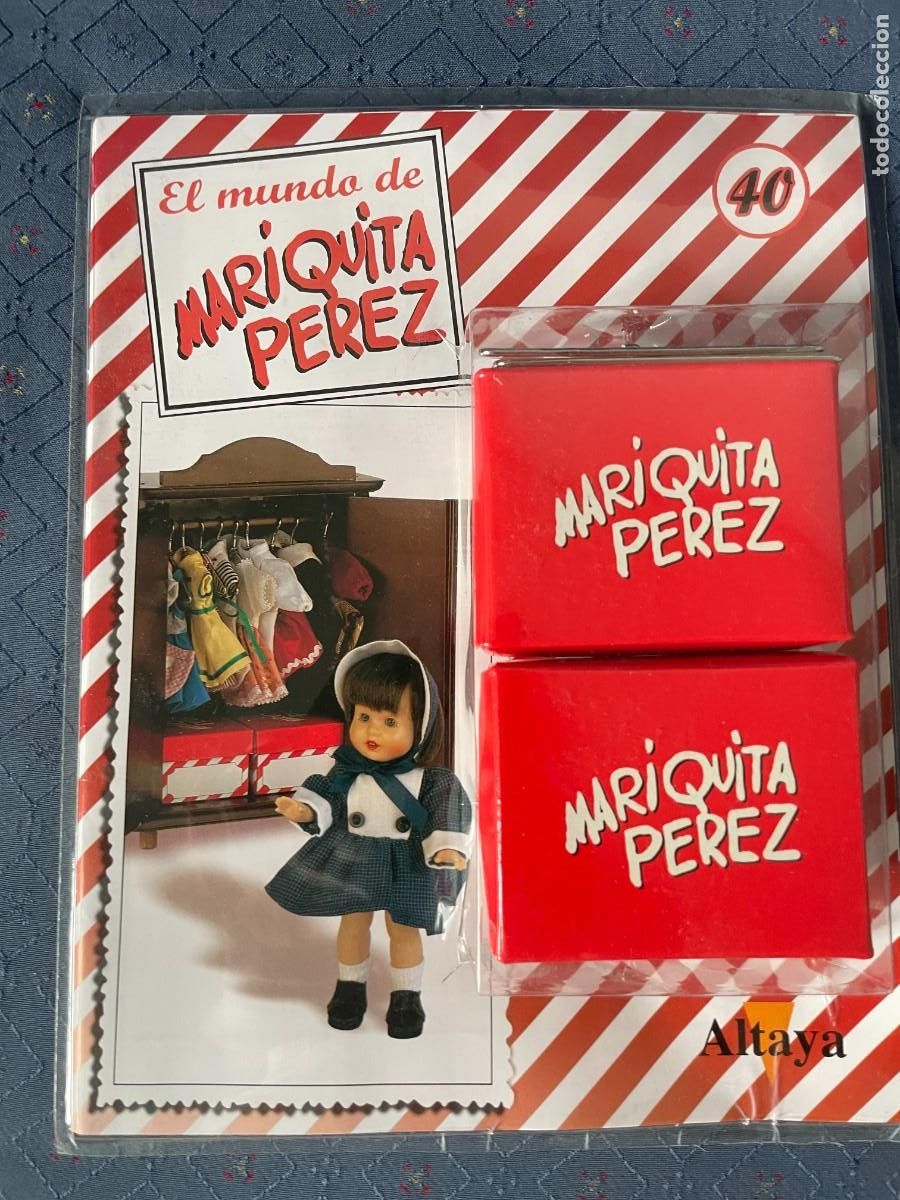 Boneca Mariquita P&eacute;rez e Juanin: El mundo de Mariquita P&eacute;rez - Coleccionable Altaya n&ordm; 40