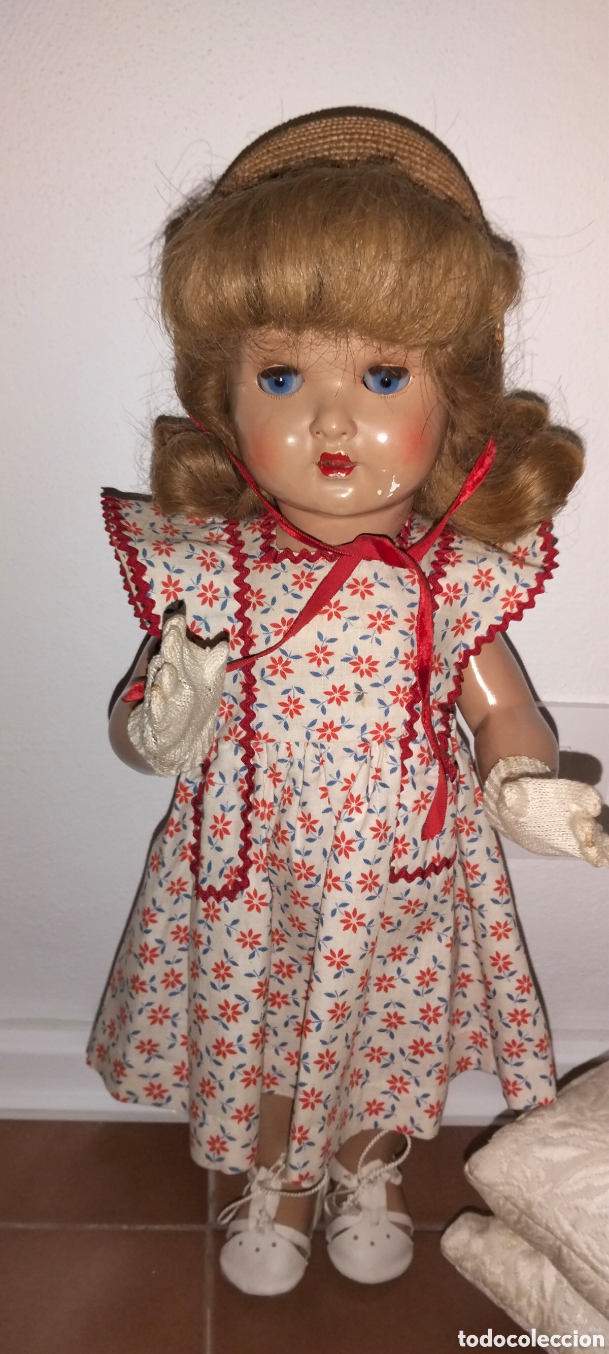 Mu&ntilde;eca Mariquita P&eacute;rez y juanin: Preciosa Mu&ntilde;eca Mariquita P&eacute;rez A&ntilde;os 40