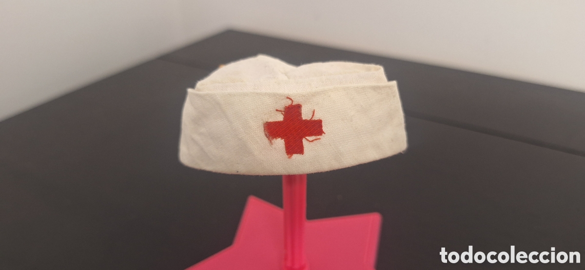 Mu&ntilde;eca Mariquita P&eacute;rez y juanin: gorro mariquita perez enfermera