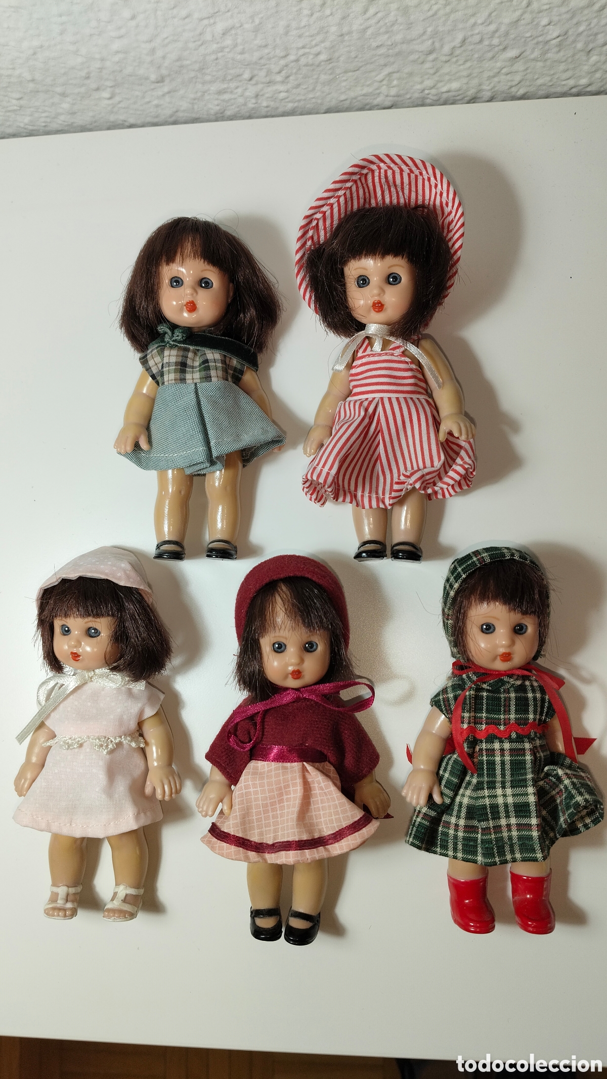 Mu&ntilde;eca Mariquita P&eacute;rez y juanin: Lote mu&ntilde;ecas originales Mariquita P&eacute;rez Altaya