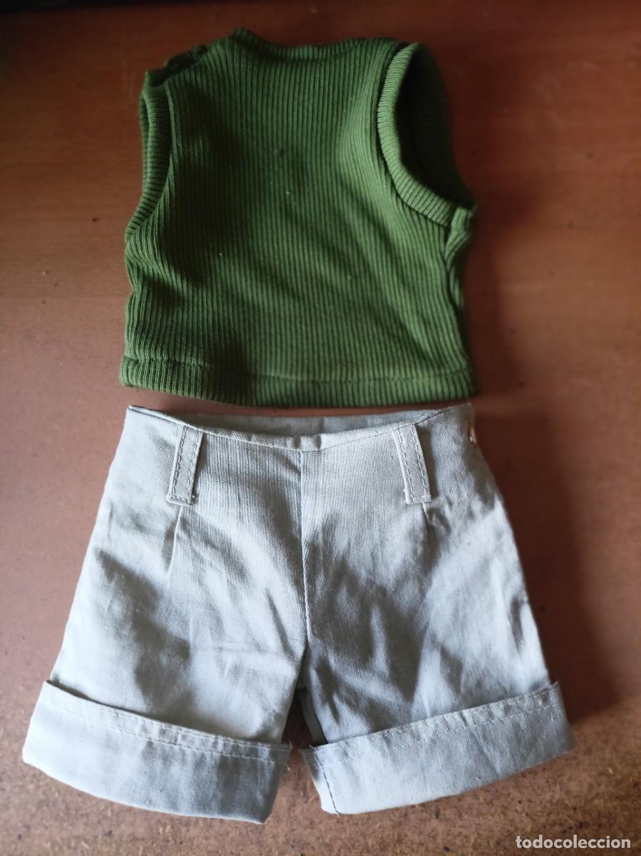 Mu&ntilde;eca Mariquita P&eacute;rez y juanin: Conjunto explorador pantal&oacute;n corto y camiseta Mariquita o Juanin Perez