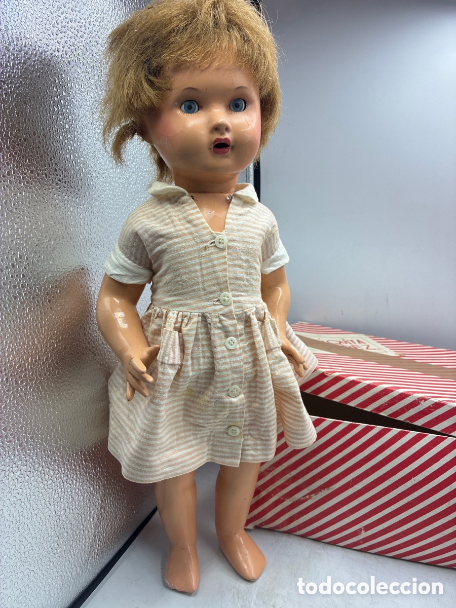 Mu&ntilde;eca Mariquita P&eacute;rez y juanin: Mu&ntilde;eca Mariquita P&eacute;rez en su caja original.