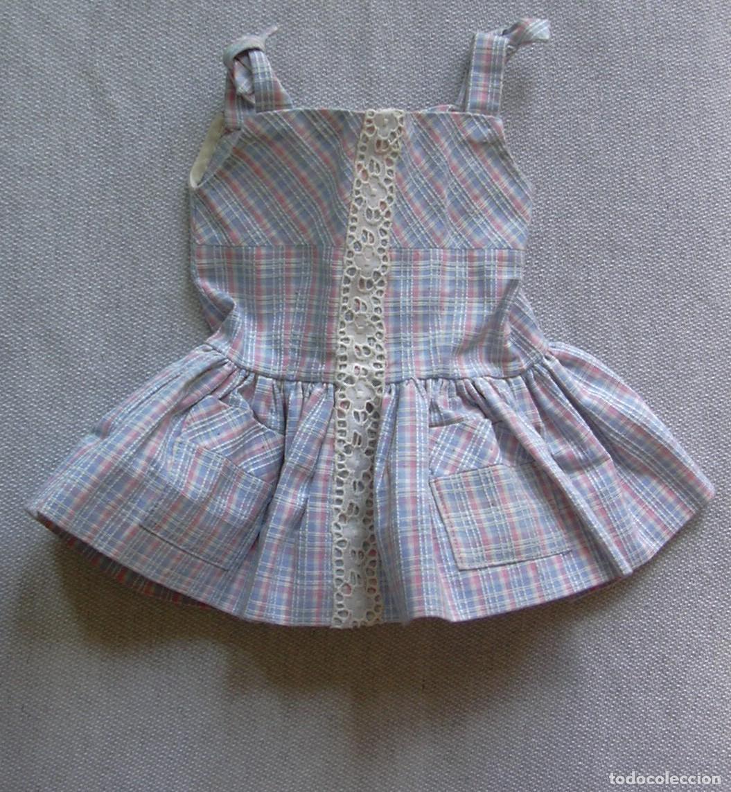 Mu&ntilde;eca Mariquita P&eacute;rez y juanin: VESTIDO MARIQUITA P&Eacute;REZ A&Ntilde;OS 40 - 50 SIN ETIQUETA