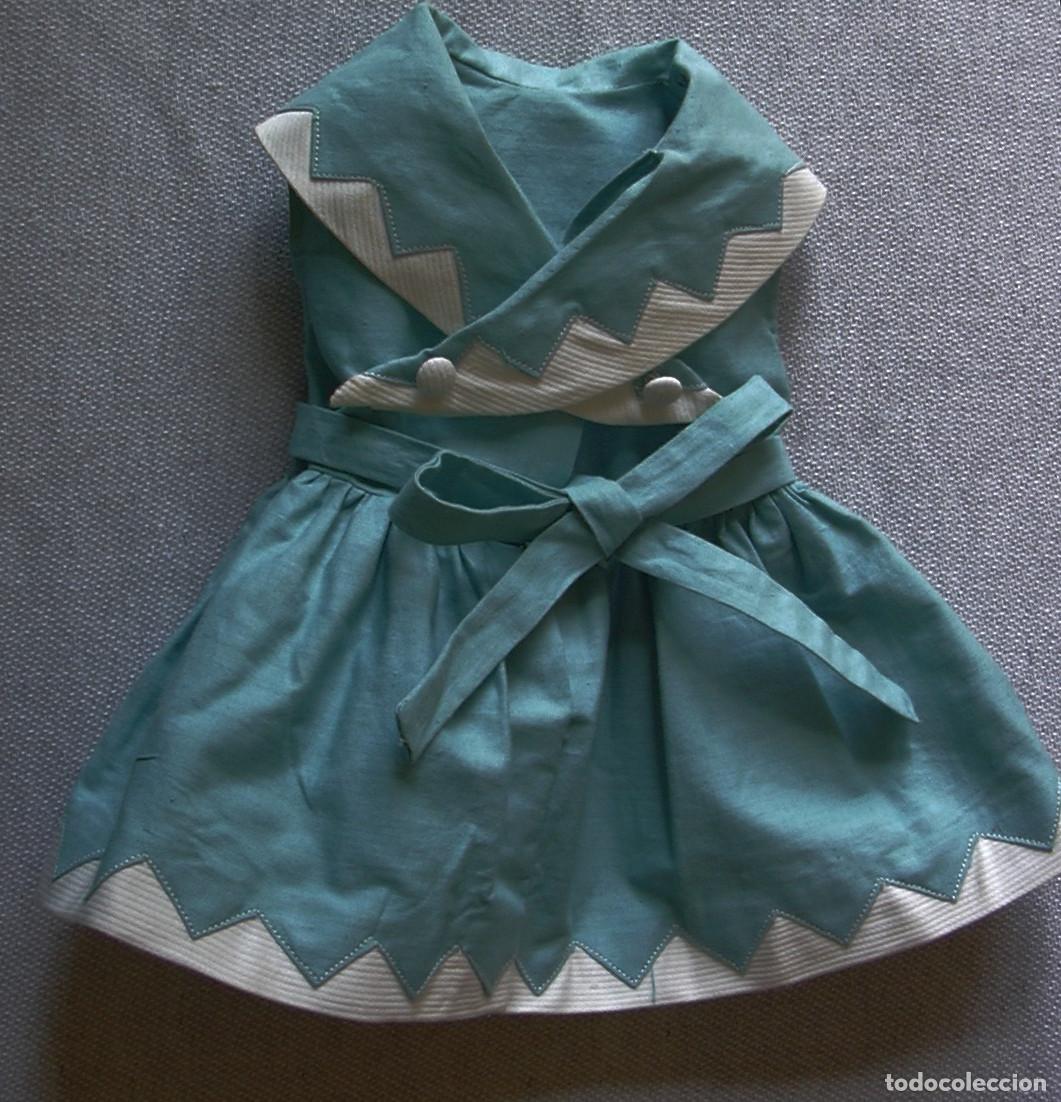 Mu&ntilde;eca Mariquita P&eacute;rez y juanin: VESTIDO MARIQUITA P&Eacute;REZ A&Ntilde;OS 40 - 50 SIN ETIQUETA
