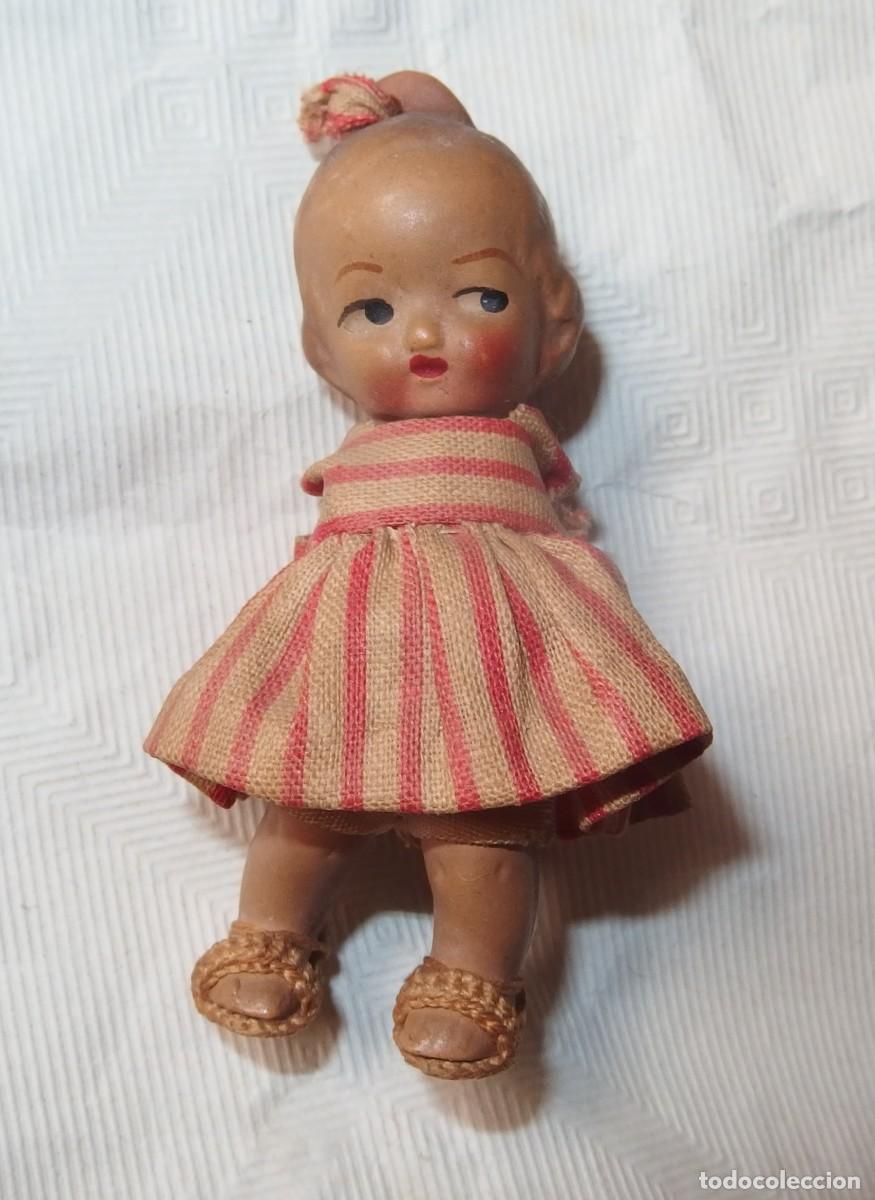 Mu&ntilde;eca Mariquita P&eacute;rez y juanin: DIF&Iacute;CIL MARIQUITA P&Eacute;REZ MINIATURA,TERRACOTA,A&Ntilde;OS 40