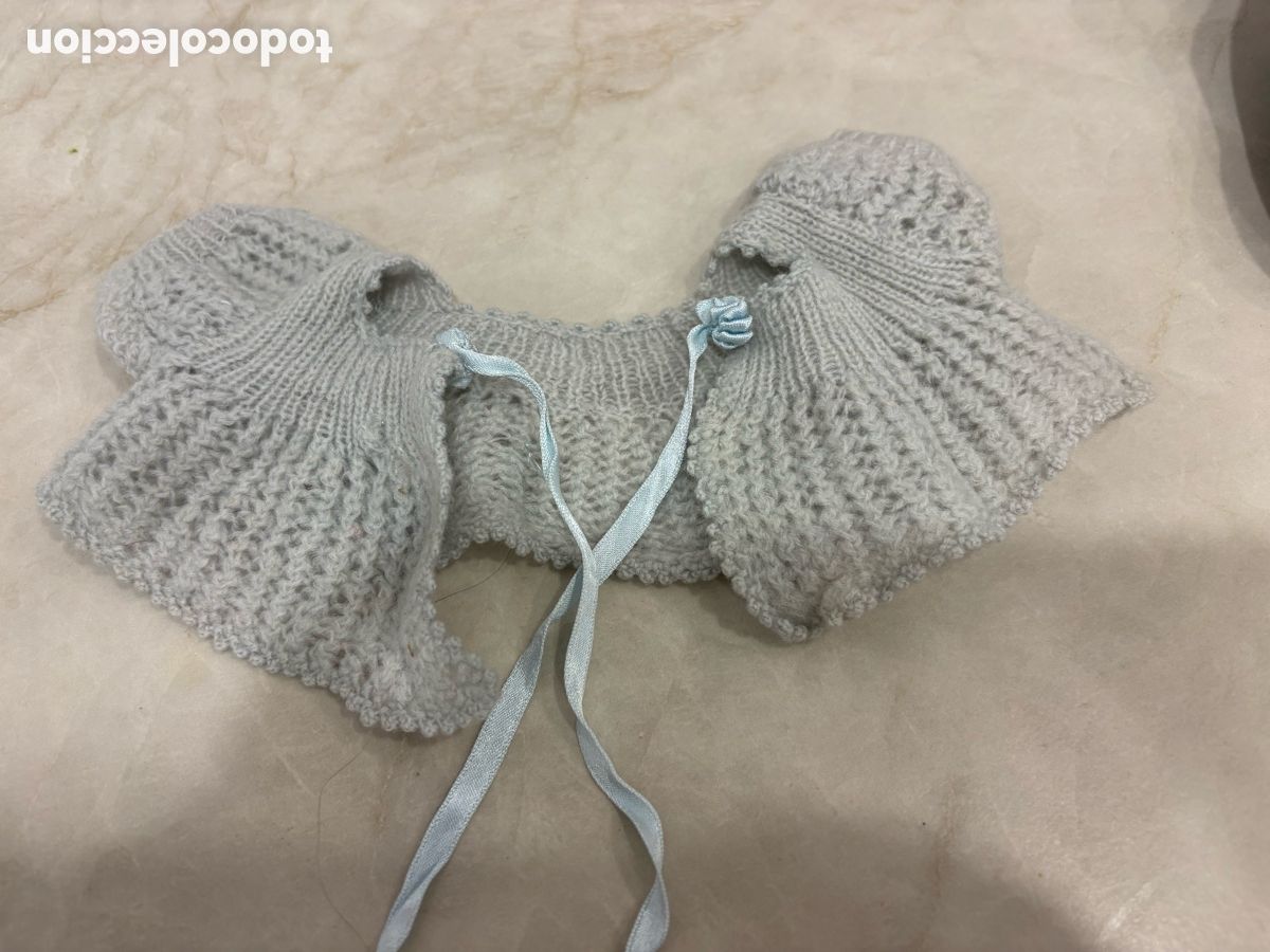 Mu&ntilde;eca Mariquita P&eacute;rez y juanin: Jersey de Juanin beb&eacute;, a&ntilde;os 40