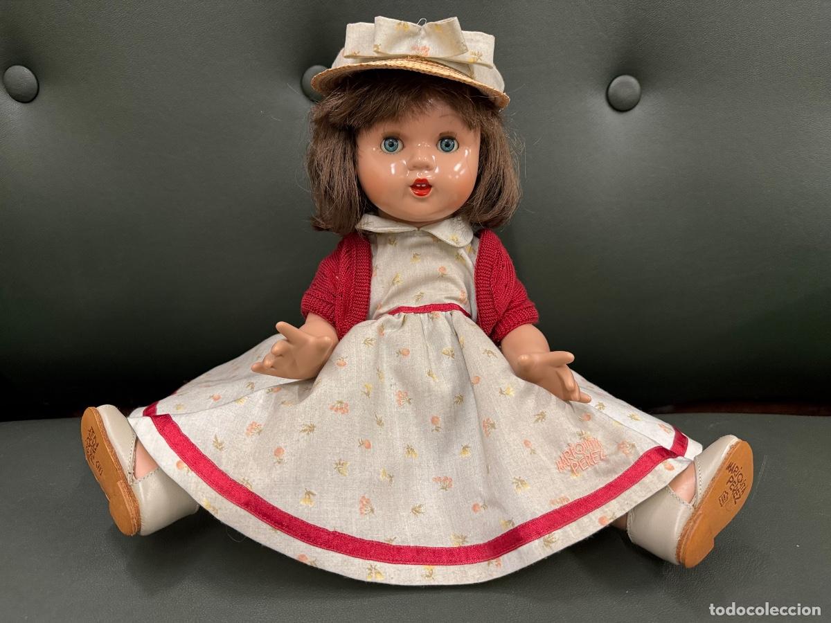 Mu&ntilde;eca Mariquita P&eacute;rez y juanin: Encantadora mu&ntilde;eca MARIQUITA PEREZ. Reedicion Limitada del 1998. Preciosa y excelente estado. 45cms