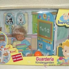 Muñecas Lesly y Barriguitas: GUARDERÍA DE LOS BARRIGUITAS CON SONIDOS,AÑO 2001,CAJA ORIGINAL,A ESTRENAR