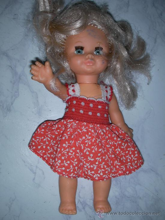 Mu&ntilde;ecas Lesly y Barriguitas: MU&Ntilde;ECA ANTIGUA RUBIA - Foto 1