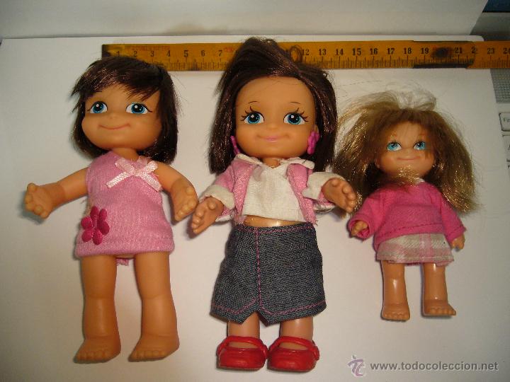 Mu&ntilde;ecas Lesly y Barriguitas: LOTE DE 3 MU&Ntilde;ECAS FAMOSAS (mini) - Foto 2