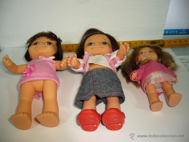 Mu&ntilde;ecas Lesly y Barriguitas: LOTE DE 3 MU&Ntilde;ECAS FAMOSAS (mini) - Foto 3