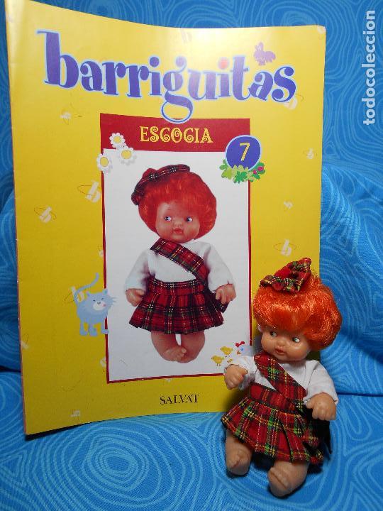 Mu&ntilde;ecas Lesly y Barriguitas: BARRIGUITAS ESCOCIA MU&Ntilde;ECA Y FASCICULO (REF 3) - Foto 1
