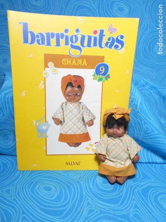 Mu&ntilde;ecas Lesly y Barriguitas: BARRIGUITAS GHANA MU&Ntilde;ECA Y FASCICULO (REF 3) - Foto 1