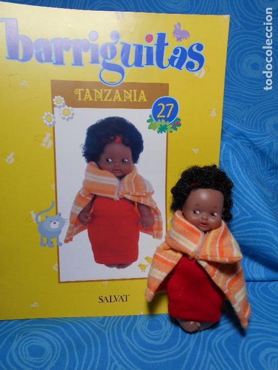 Mu&ntilde;ecas Lesly y Barriguitas: BARRIGUITAS TANZANIA MU&Ntilde;ECA Y FASCICULO (REF 3) - Foto 1