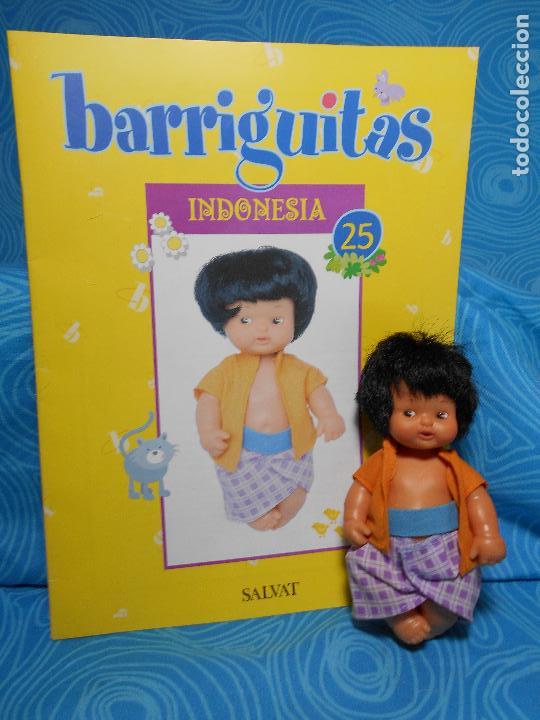 Mu&ntilde;ecas Lesly y Barriguitas: BARRIGUITAS INDONESIA MU&Ntilde;ECA Y FASCICULO (REF 3) - Foto 1