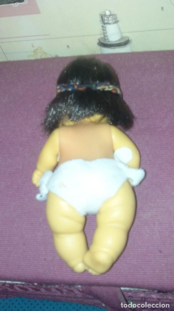 Mu&ntilde;ecas Lesly y Barriguitas: Barriguita indio con cinta original y pa&ntilde;al - Foto 2