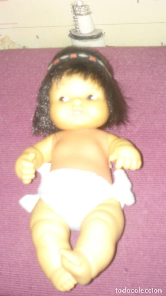 Mu&ntilde;ecas Lesly y Barriguitas: Barriguita indio con cinta original y pa&ntilde;al - Foto 3