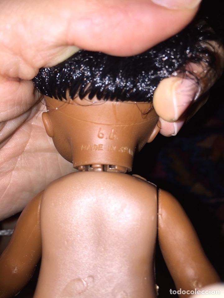 Mu&ntilde;ecas Lesly y Barriguitas: Mu&ntilde;eca Mina negrita - Foto 3