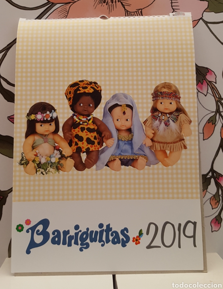 Mu&ntilde;ecas Lesly y Barriguitas: Calendario de barriga - Foto 1