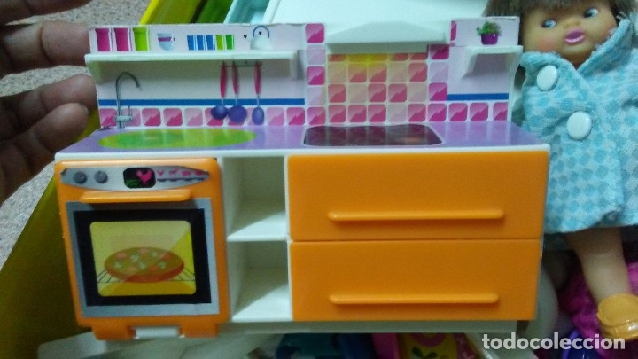 Mu&ntilde;ecas Lesly y Barriguitas: LOS BARRIGUITAS. LA/A CASA. 70 PIEZAS. - Foto 2