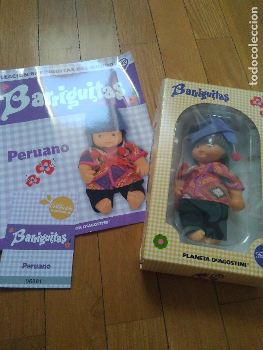 Mu&ntilde;ecas Lesly y Barriguitas: MU&Ntilde;ECA BARRIGUITAS  PERUANO   CON FASCICULO - Foto 1