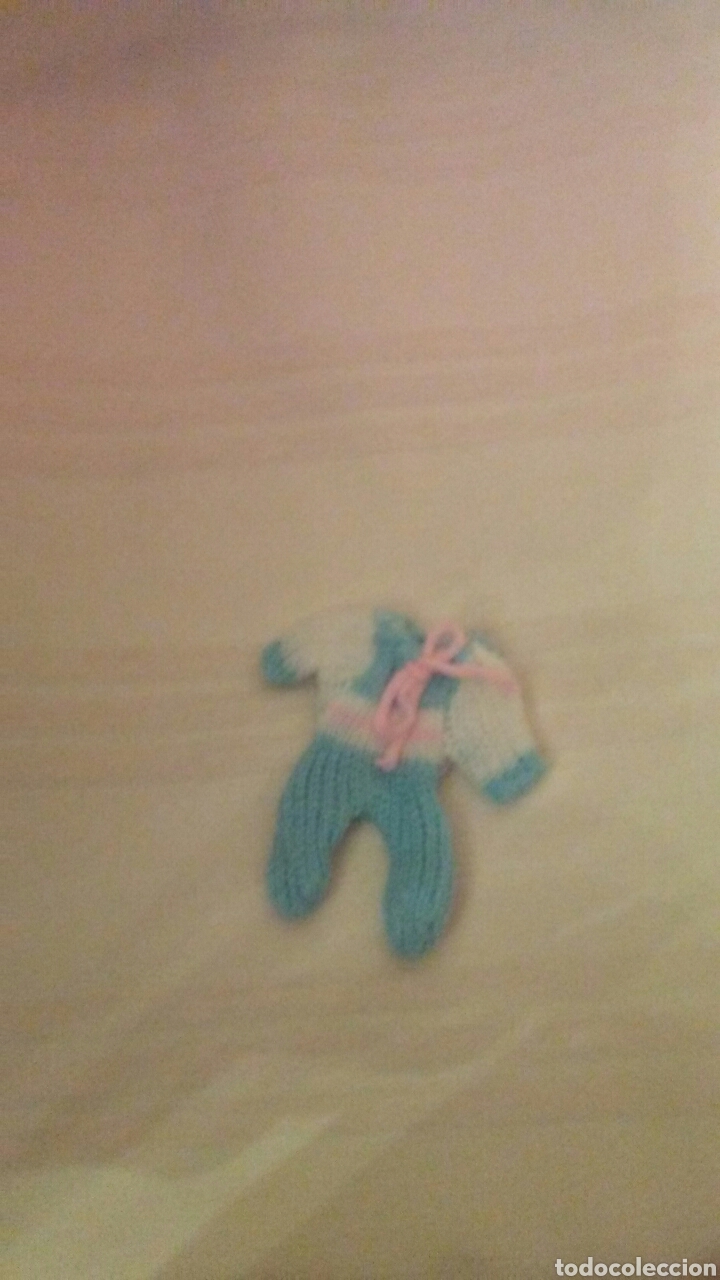 Mu&ntilde;ecas Lesly y Barriguitas: Pelele lana de mu&ntilde;eca Barriguitas. - Foto 1