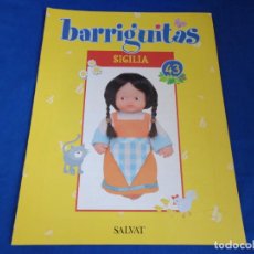 Muñecas Lesly y Barriguitas: BARRIGUITAS - FASCICULO SALVAT BARRIGUITAS SICILIA ! SM. Lote 197834718