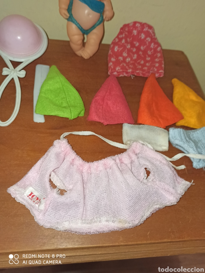 Mu&ntilde;ecas Lesly y Barriguitas: Barriguita Neptuno a&ntilde;os 80 y complementos. - Foto 4