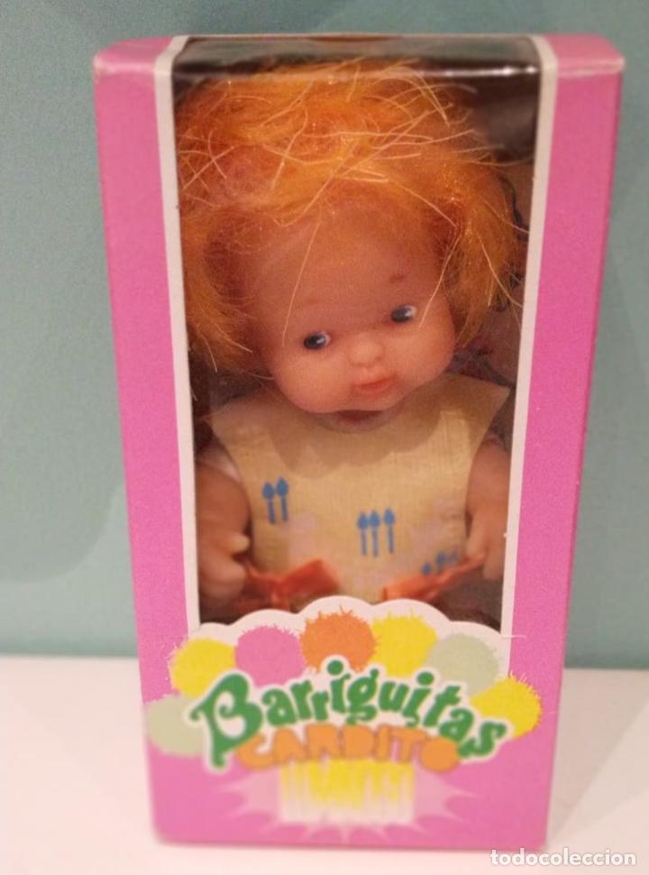 Mu&ntilde;ecas Lesly y Barriguitas: Barriguitas Cardito Naranja en caja - Foto 1