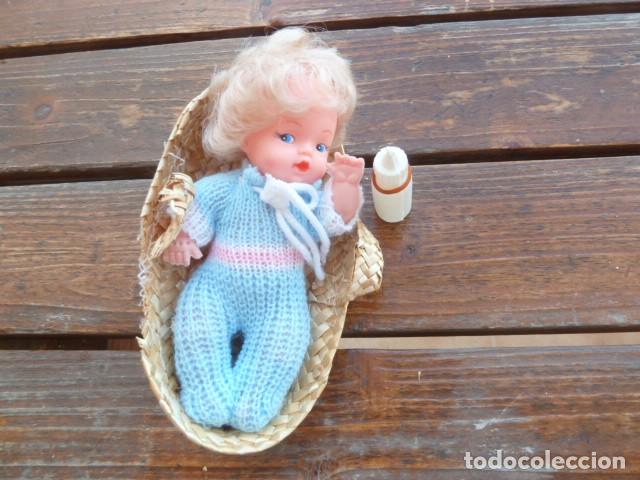 Mu&ntilde;ecas Lesly y Barriguitas: Canasta con beb&eacute; tipo barriguitas - Foto 3