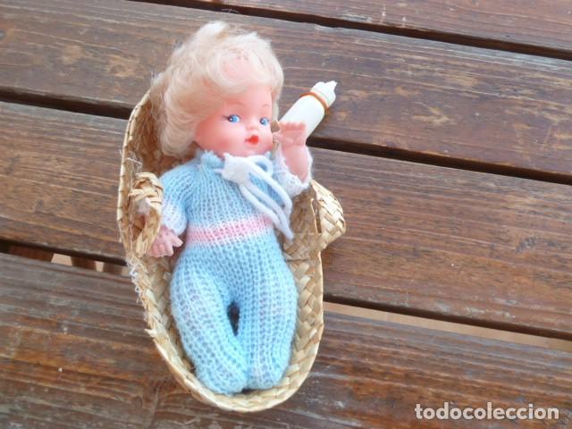 Mu&ntilde;ecas Lesly y Barriguitas: Canasta con beb&eacute; tipo barriguitas - Foto 7