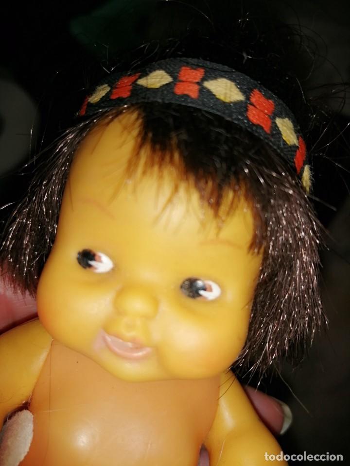 Mu&ntilde;ecas Lesly y Barriguitas: Barriguita indio con cinta original y pa&ntilde;al - Foto 5