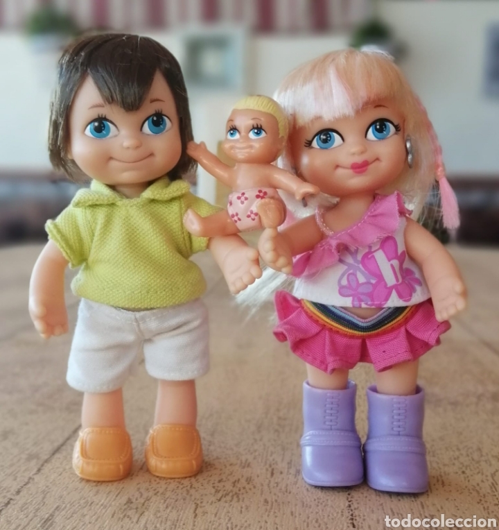 Mu&ntilde;ecas Lesly y Barriguitas: Barriguitas pareja mas bebe - Foto 1