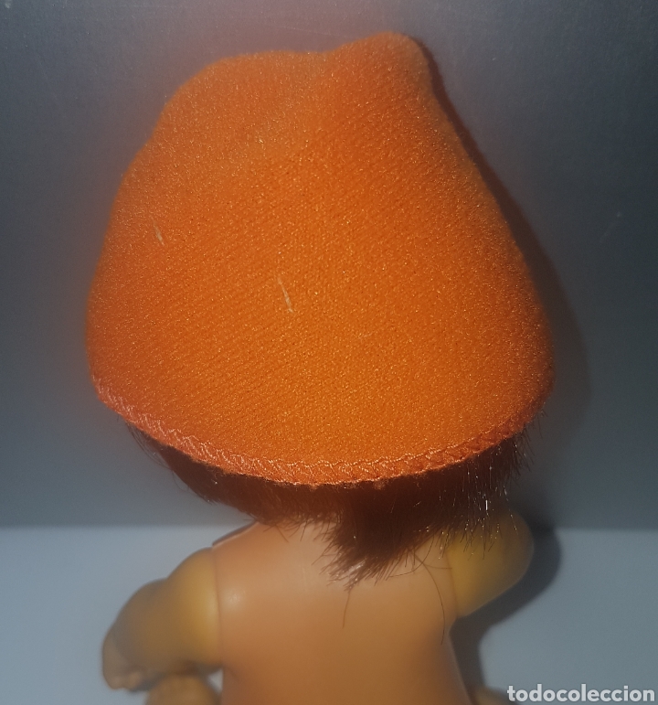 Mu&ntilde;ecas Lesly y Barriguitas: Gorro naranja valido para barriguitas barriguita - Foto 2