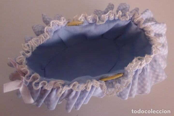 Mu&ntilde;ecas Lesly y Barriguitas: CAPAZO AZUL DE BARRIGUITAS - Foto 1