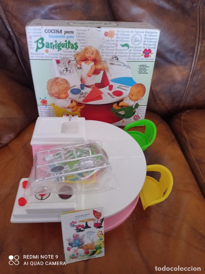 Muñecas Lesly y Barriguitas: Cocina para Barriguitas de Famosa, años 80. Nuevo y en su caja. - Foto 3 - 289286903