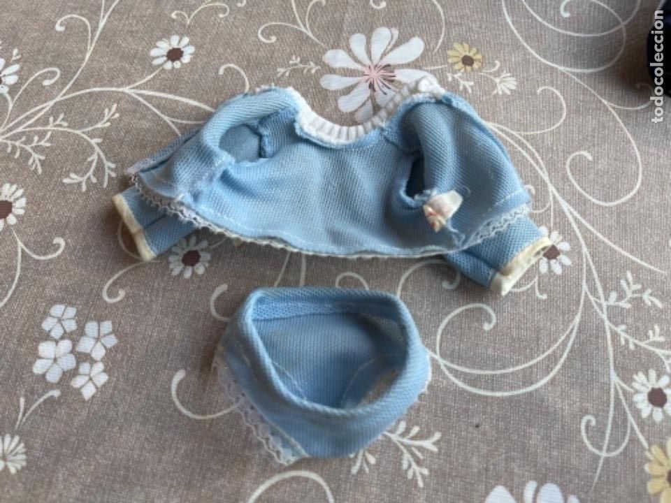 Mu&ntilde;ecas Lesly y Barriguitas: MU&Ntilde;ECA CHERRY DE FAMOSA CONJUNTO AZUL - Foto 1