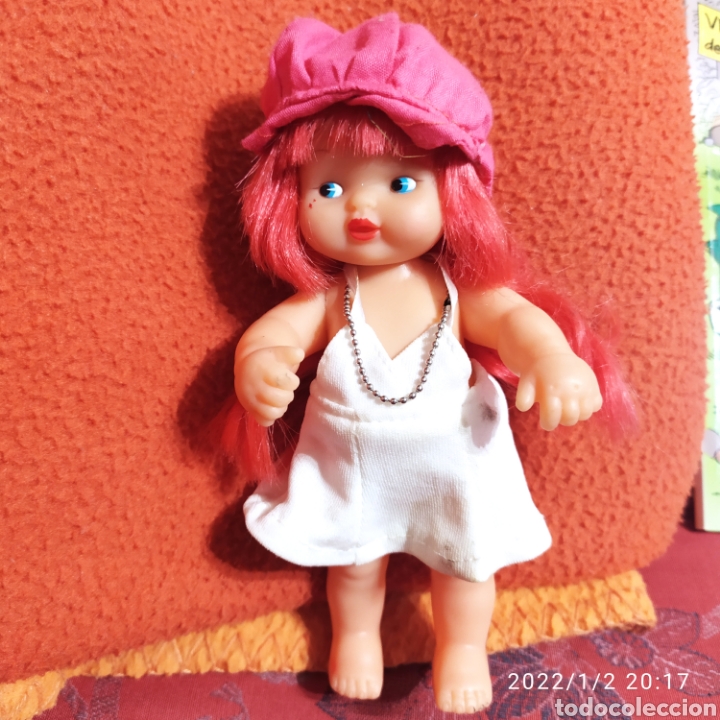 Mu&ntilde;ecas Lesly y Barriguitas: Barriguitas pelo rojo pierna recta - Foto 2