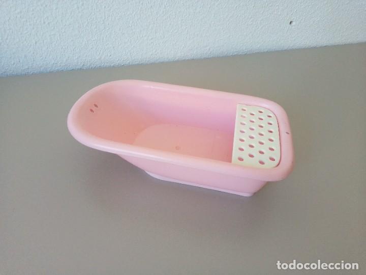 Mu&ntilde;ecas Lesly y Barriguitas: Ba&ntilde;era rosa Barriguitas - Foto 1