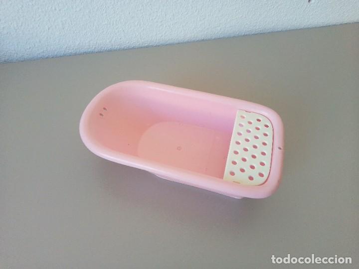 Mu&ntilde;ecas Lesly y Barriguitas: Ba&ntilde;era rosa Barriguitas - Foto 3