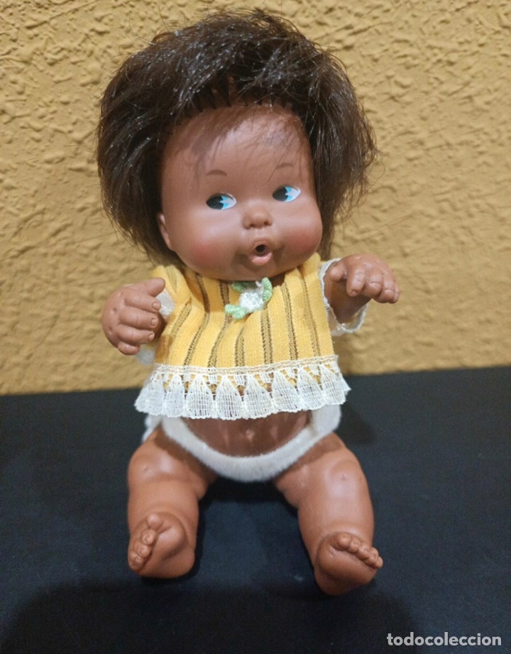 Mu&ntilde;ecas Lesly y Barriguitas: barriguitas negro antiguo - Foto 2