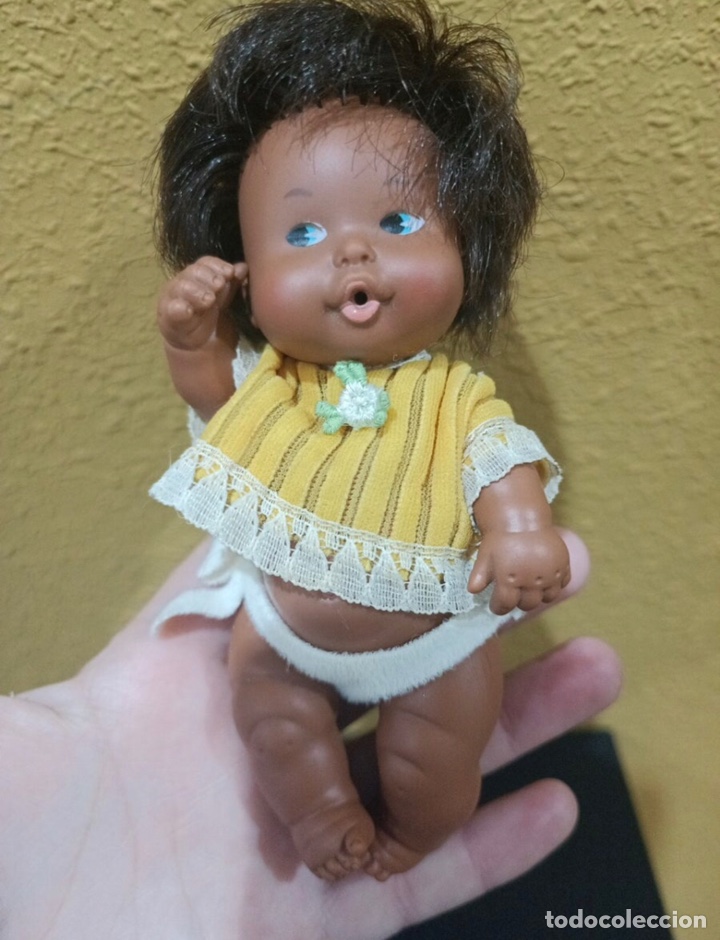 Mu&ntilde;ecas Lesly y Barriguitas: barriguitas negro antiguo - Foto 4