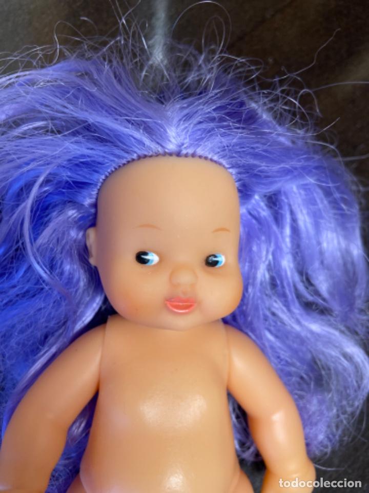 Mu&ntilde;ecas Lesly y Barriguitas: Barriguitas pelo morado - Foto 3
