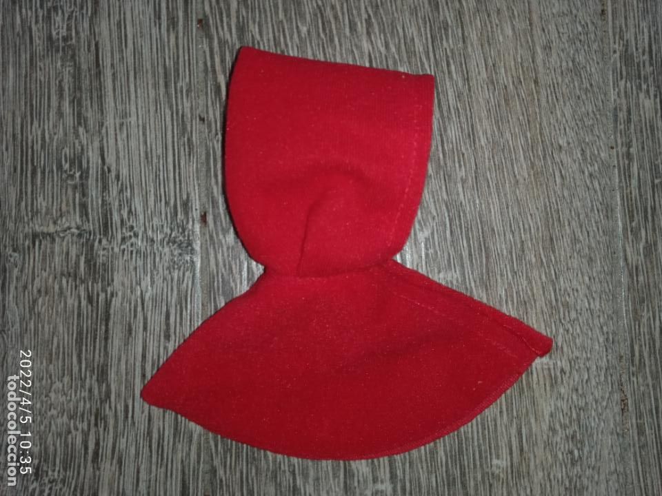 Mu&ntilde;ecas Lesly y Barriguitas: Capa de Mu&ntilde;eca barriguitas Caperucita roja - Foto 3