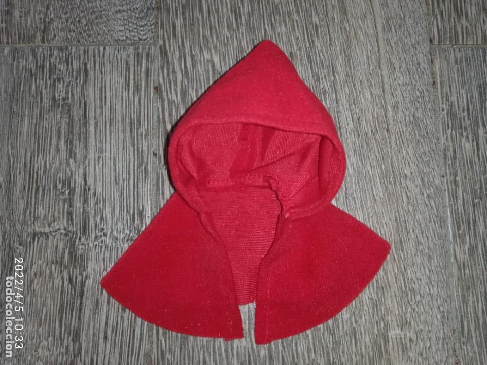 Mu&ntilde;ecas Lesly y Barriguitas: Capa de Mu&ntilde;eca barriguitas Caperucita roja - Foto 1