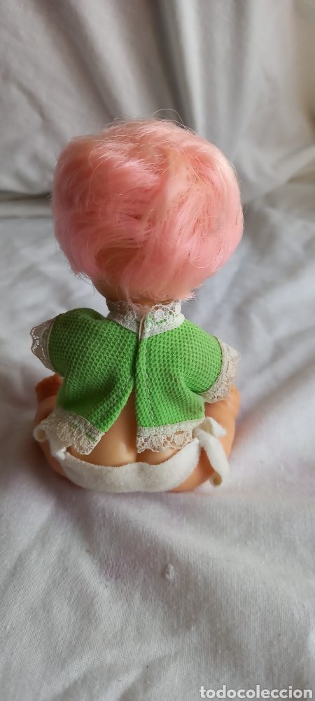 Mu&ntilde;ecas Lesly y Barriguitas: ANTIGUA MU&Ntilde;ECA BARRIGUITAS PELO ROSA - Foto 4