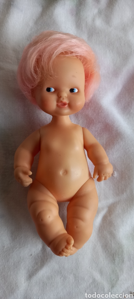 Mu&ntilde;ecas Lesly y Barriguitas: ANTIGUA MU&Ntilde;ECA BARRIGUITAS PELO ROSA - Foto 8